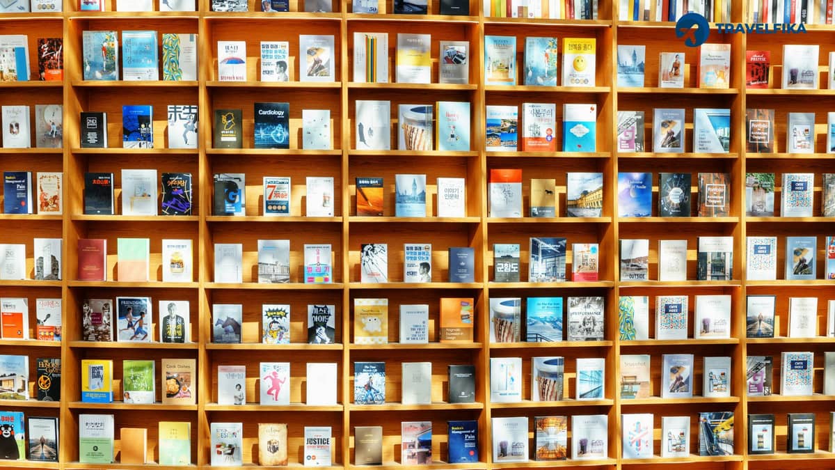 Marvel at the Starfield Library in COEX Mall, Seoul